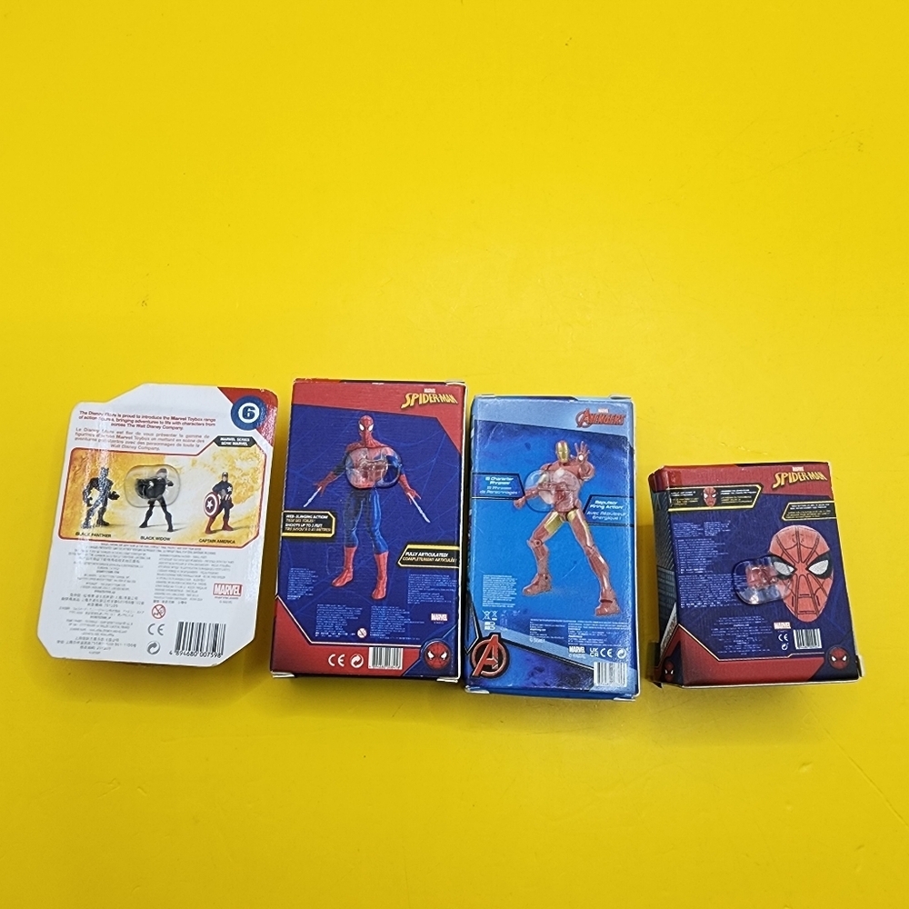 Zuru Mini Brands Toy Lot Marvel Spiderman Iron Man Pretend Play - Picture 3 of 3